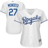 HighQuality Royals #27 Raul Mondesi White Home Women's Stitched MLB Jersey Retailers boost your inventory Order now to meet customer demand