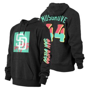 HighQuality San Diego Padres #44 Joe Musgrove Men's Nike MLB 2022 City Connect Hoodie   Black