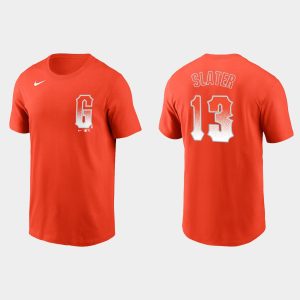 HighQuality San Francisco Giants #13 Austin Slater Men's 2021 City Connect Practice Orange T shirt Sports enthusiasts seize this opportunity Order now to feel the game excitement
