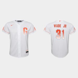 HighQuality San Francisco Giants #31 Lamonte Wade Jr. Youth 2021 City Connect White Jersey Hurry Exclusive offer Place your order immediately for a great jersey