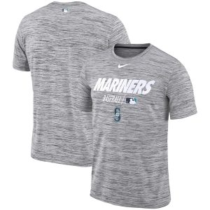 HighQuality Seattle Mariners Nike Authentic Collection Velocity Team Issue Performance T Shirt Gray