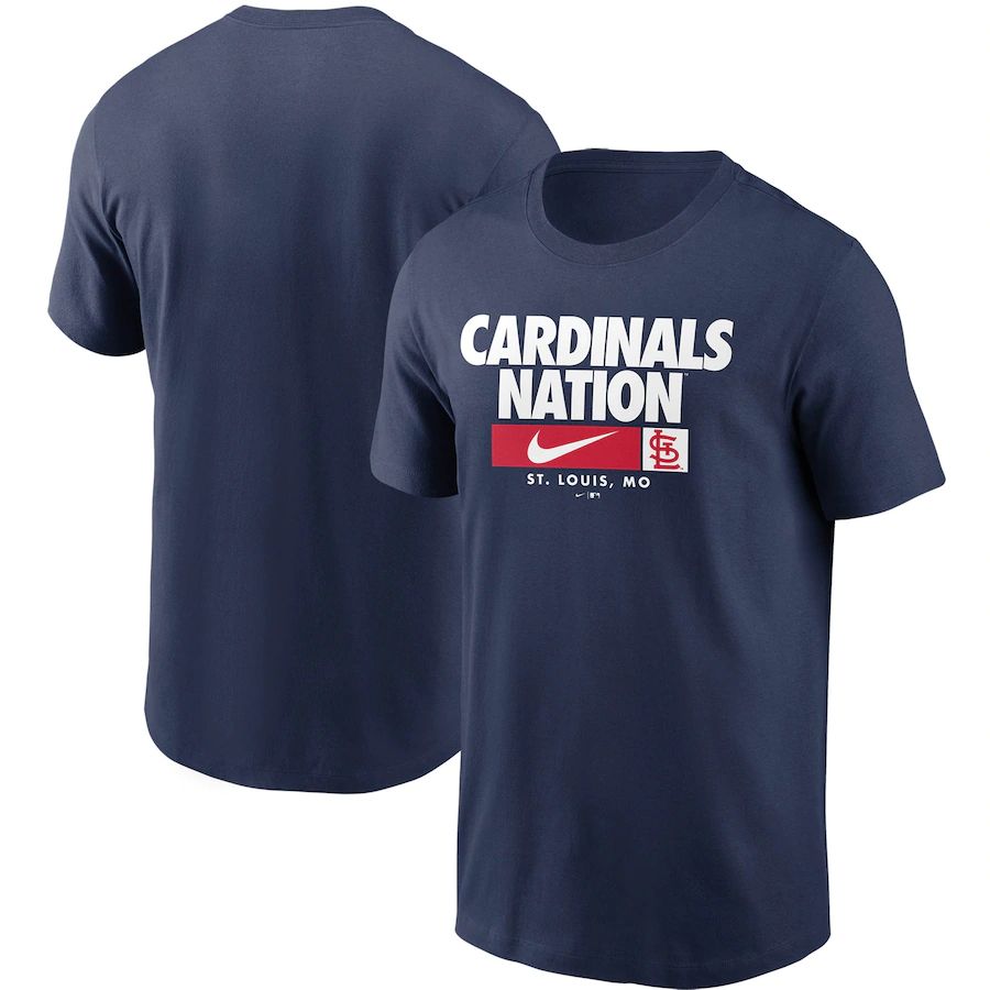 HighQuality St. Louis Cardinals Nike Local Nickname T Shirt Navy With high demand Don't miss out Order now to wear your team colors