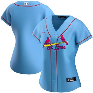 HighQuality St. Louis Cardinals Nike Women's Alternate 2020 MLB Team Jersey Light Blue With high demand Don't miss out Order now to wear your team colors