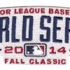 HighQuality Stitched MLB 2014 World Series Logo Jersey Sleeve Patch (Kansas City Royals & San Francisco Giants)
