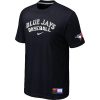 HighQuality Toronto Blue Jays Nike Short Sleeve Practice MLB T Shirt Black