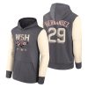 HighQuality Washington Nationals #29 Yadiel Hernandez 2022 City Connect Gray Hoodie