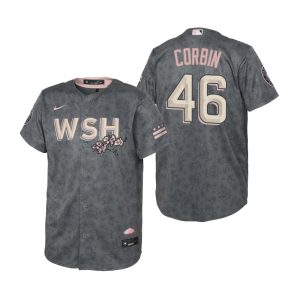 HighQuality Washington Nationals #46 Patrick Corbin Youth Nike Gray 2022 City Connect Replica Jersey Retailers boost your inventory Order now to meet customer demand