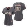 HighQuality Washington Nationals Custom Women's Nike Gray 2022 City Connect Replica Jersey