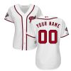 HighQuality Washington Nationals Majestic Women's 2019 World Series Champions Home Official Cool Base Custom Jersey White