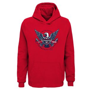 HighQuality Washington Nationals Majestic Youth 2019 World Series Champions Neighborhood Play Pullover Hoodie Red