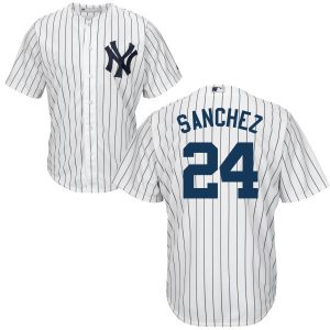 HighQuality Yankees #24 Gary Sanchez White Home Stitched Youth MLB Jersey Sports enthusiasts seize this opportunity Order now to feel the game excitement