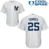 HighQuality Yankees #25 Gleyber Torres White Cool Base Stitched Youth MLB Jersey For a short time available Grab yours quickly to own a team jersey