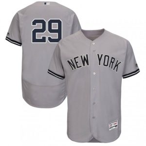 HighQuality Yankees #29 Gio Urshela Grey Flexbase Authentic Collection Stitched MLB Jersey