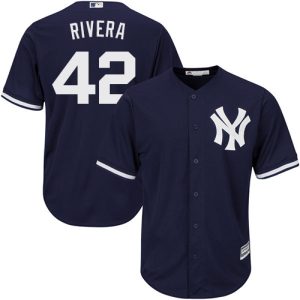 HighQuality Yankees #42 Mariano Rivera Navy blue Cool Base Stitched Youth MLB Jersey Limited stock Order now to show your love for your team