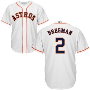Impressive Astros #2 Alex Bregman White Cool Base Stitched Youth MLB Jersey Limited stock Order now to show your love for your team