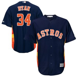 Impressive Astros #34 Nolan Ryan Navy Blue Cool Base Stitched Youth MLB Jersey With high demand Don't miss out Order now to wear your team colors
