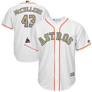 Impressive Astros #43 Lance McCullers White 2018 Gold Program Cool Base Stitched Youth MLB Jersey Collectors this is a must have Add it to your collection by ordering