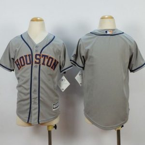 Impressive Astros Blank Grey Cool Base Stitched Youth MLB Jersey Act fast Only a few left Secure yours today