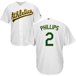 Impressive Athletics #2 Tony Phillips White Cool Base Stitched Youth MLB Jersey Sports enthusiasts seize this opportunity Order now to feel the game excitement