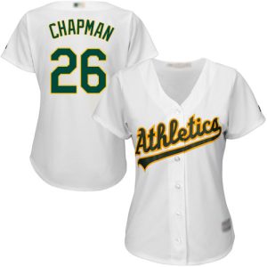 Impressive Athletics #26 Matt Chapman White Home Women's Stitched MLB Jersey Sports fans this is your chance Order soon to be part of the action