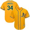 Impressive Athletics #34 Rollie Fingers Gold Cool Base Stitched Youth MLB Jersey Collectors this is a must have Add it to your collection by ordering