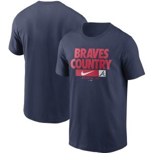 Impressive Atlanta Braves Nike Local Nickname T Shirt Navy With high demand Don't miss out Order now to wear your team colors