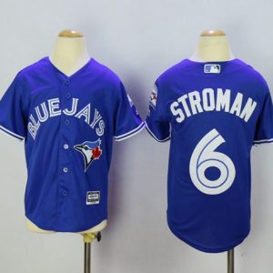 Impressive Blue Jays #6 Marcus Stroman Blue Cool Base Stitched Youth MLB Jersey Hurry Exclusive offer Place your order immediately for a great jersey