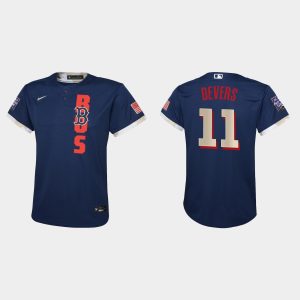 Impressive Boston Red Sox #11 Rafael Devers Youth 2021 MLB All Star Game Navy Jersey Retailers boost your inventory Order now to meet customer demand