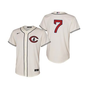 Impressive Chicago Cubs #7 Yan Gomes Youth 2022 Field of Dreams MLB Game Jersey   Cream Sports enthusiasts seize this opportunity Order now to feel the game excitement