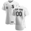 Impressive Chicago White Sox Custom Men's Nike White Home 2020 Authentic Player MLB Jersey