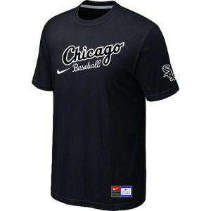 Impressive Chicago White Sox Nike Away Practice MLB T Shirt Black