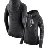 Impressive Chicago White Sox Nike Women's Vintage Full Zip Hoodie Black Limited stock Order now to show your love for your team