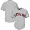 Impressive Cleveland Guardians Blank Majestic Road 2019 All Star Game Patch Cool Base Team Jersey Gray
