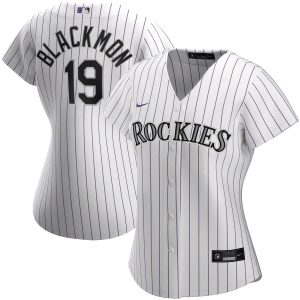 Impressive Colorado Rockies #19 Charlie Blackmon Nike Women's Home 2020 MLB Player Jersey White For a short time available Grab yours quickly to own a team jersey