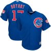 Impressive Cubs #17 Kris Bryant Blue 2019 Spring Training Cool Base Stitched MLB Jersey