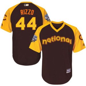 Impressive Cubs #44 Anthony Rizzo Brown 2016 All Star National League Stitched Youth MLB Jersey Sports fans this is your chance Order soon to be part of the action