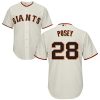 Impressive Giants #28 Buster Posey Cream Stitched Youth MLB Jersey Sports enthusiasts seize this opportunity Order now to feel the game excitement