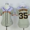 Impressive Giants #35 Brandon Crawford Grey Women's Road Stitched MLB Jersey For a short time available Grab yours quickly to own a team jersey