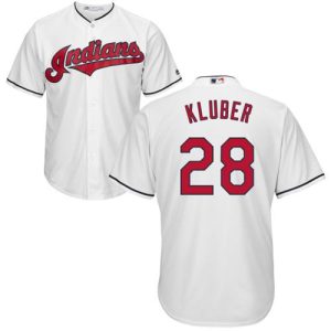 Impressive Guardians #28 Corey Kluber White Home Stitched Youth MLB Jersey Collectors this is a must have Add it to your collection by ordering
