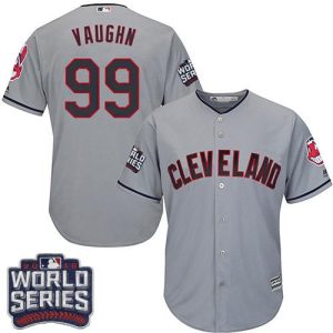 Impressive Guardians #99 Ricky Vaughn Grey Road 2016 World Series Bound Stitched Youth MLB Jersey Hurry Exclusive offer Place your order immediately for a great jersey