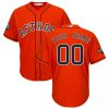 Impressive Houston Astros Majestic 2019 World Series Bound Official Cool Base Custom Jersey Orange