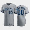 Impressive Kansas City Royals Custom Men's Nike 2022 Authentic Gray Jersey