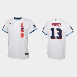 Impressive Los Angeles Dodgers #13 Max Muncy Youth 2021 MLB All Star Game White Jersey Be among the first buyers Order now to enjoy top notch quality