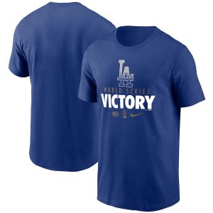 Impressive Los Angeles Dodgers Nike 2020 World Series Champions Victory Gold T Shirt Royal Sports fans this is your chance Order soon to be part of the action