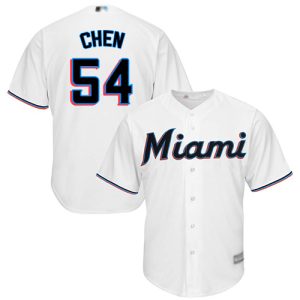 Impressive Marlins #54 Wei Yin Chen White Cool Base Stitched Youth MLB Jersey Sports fans this is your chance Order soon to be part of the action