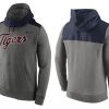 Impressive Men's Detroit Tigers Nike Gray Cooperstown Collection Hybrid Pullover Hoodie