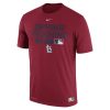 Impressive Men's St.Louis Cardinals Nike Red Authentic Collection Legend Team Issue Performance T Shirt