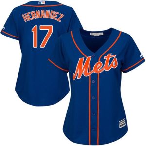Impressive Mets #17 Keith Hernandez Blue Alternate Women's Stitched MLB Jersey Sports enthusiasts seize this opportunity Order now to feel the game excitement