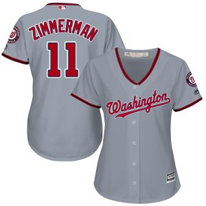 Impressive Nationals #11 Ryan Zimmerman Grey Road Women's Stitched MLB Jersey For a short time available Grab yours quickly to own a team jersey