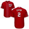Impressive Nationals #2 Adam Eaton Red Cool Base 2019 World Series Champions Stitched Youth MLB Jersey Sports enthusiasts seize this opportunity Order now to feel the game excitement